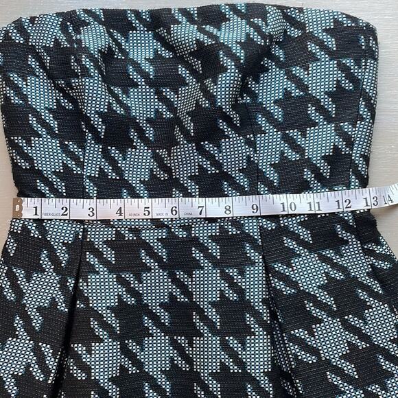 TrinaTurk tweed houndstooth cocktail dress - Picture 9 of 10